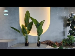 Lush 100-130cm de seda Yucca artificial árbol todo tiempo impermeable planta falsa