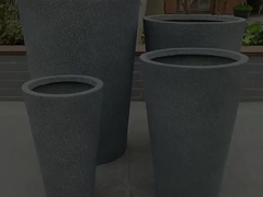 Fibra de arcilla de plantación de flores de maceta a prueba de agua para jardín interior al aire libre