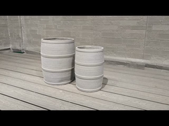 Planta de fibra de arcilla resistente al agua y al fuego Forma redonda Características resistentes a las heladas