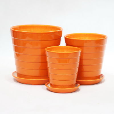 comprar Potes de cerámica decorativa única para interiores brillantes online manufacture