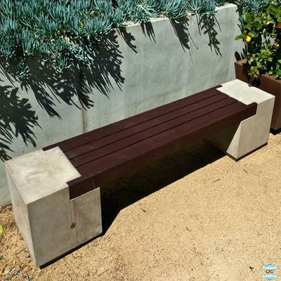 comprar Muebles de hormigón para exteriores ligeros Fabricante de bancos de mesa lateral de hormigón online manufacture