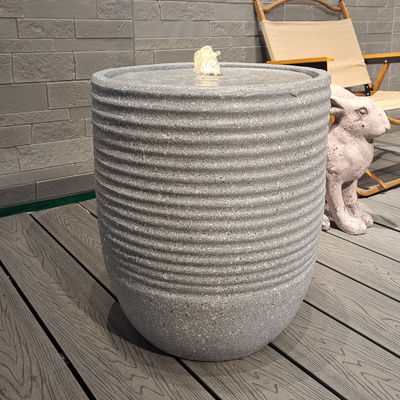 comprar Fuente de agua de jardín de resina eléctrica de niveles para decoración exterior online manufacture