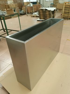 comprar Planteador de jardín rectangular de acero inoxidable personalizado online manufacture