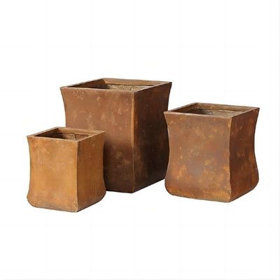 comprar Potes de plantación GRC tallados a mano de estilo arcaico para la decoración del jardín online manufacture