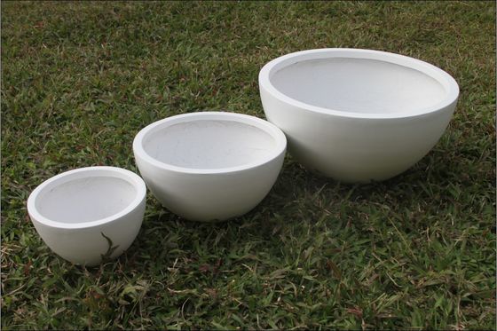comprar Plantación de fibra de arcilla blanca impermeable al agua y al fuego perfecta para santuario al aire libre online manufacture