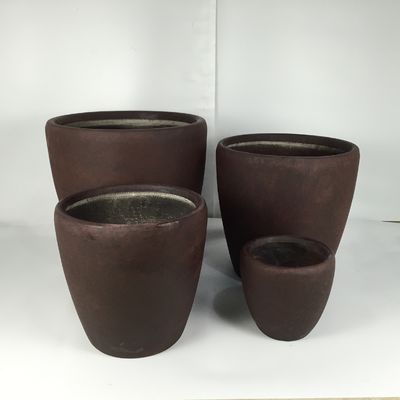 comprar Planteador de arcilla reforzada tallada a mano Mejora tus macetas de flores Planteadores online manufacture