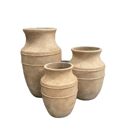 comprar Las macetas de plantación de GRC duraderas se conservan durante 5-6 años en exteriores Resistente a la helada Características de superficie texturizada online manufacture