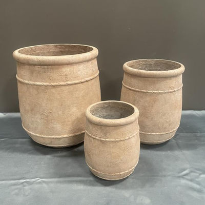 comprar Superficies texturizadas GRC macetas de plantación de flores duraderas macetas de plantación de flores a largo plazo online manufacture