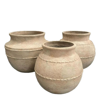 comprar Superficie de textura Planteadores de flores GRC a prueba de agua y a prueba de fuego para plantaciones funcionales versátiles online manufacture