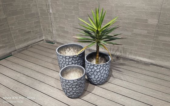 comprar Mantenga 5-6 años de vida al aire libre con nuestro plantador de arcilla reforzada resistente a la helada garantizado online manufacture