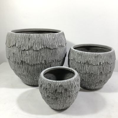 comprar Potes de jardín de fibra de cemento personalizados resistentes a la helada para el espacio del jardín online manufacture