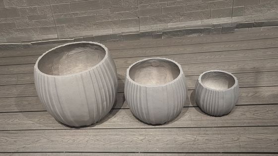 comprar Pot de cemento de fibra redonda para quemadores de campamento y horno de carbón caliente para barbacoa online manufacture