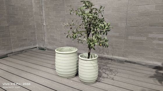 comprar Planta de arcilla de fibra personalizada para hoyos de drenaje de jardín y hogar de hoyos interiores de hoteles online manufacture