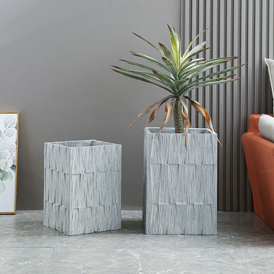 comprar Jardín impresionante con nuestros plantadores de arcilla de fibra duradera D440 * 390MM online manufacture