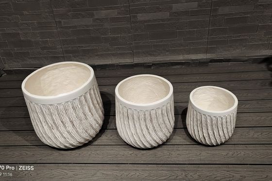 comprar 7-8 Años Dentro Tiempo de vida Plantador de fibra de arcilla para interiores de hoteles Jardín hogar online manufacture