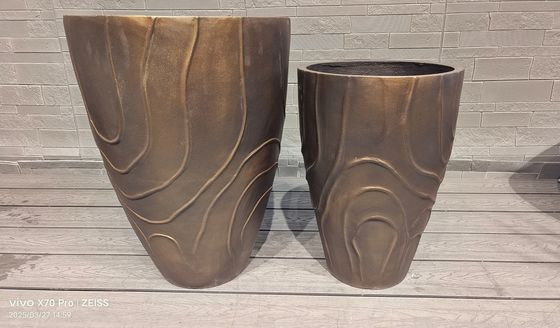 comprar Planta de arcilla reforzada redonda Diseño de arcilla de fibra duradero y elegante online manufacture