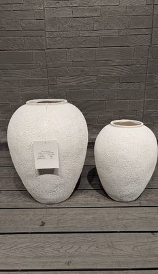 comprar Agujeros de drenaje en maceta redonda de fibrocemento para amantes de las plantas online manufacture