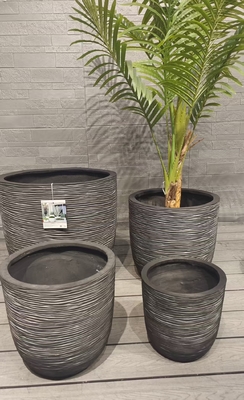 comprar Maceta de arcilla personalizable de diseño nórdico vintage, tamaño pequeño y sencillo, recubierta para jardín de escritorio, para hoteles, embalaje en cartón online manufacture