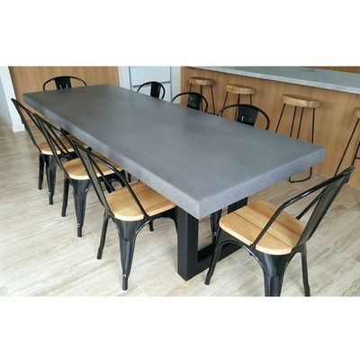 Muebles de cemento personalizados Mesa de la sala de estar Muebles de hormigón Mesa lateral Moderna Mesa redonda de hormigón