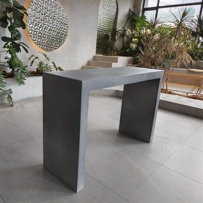 Muebles de jardín de forma irregular