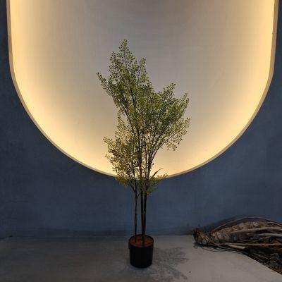 Plantas artificiales de plástico realistas para decoración exterior