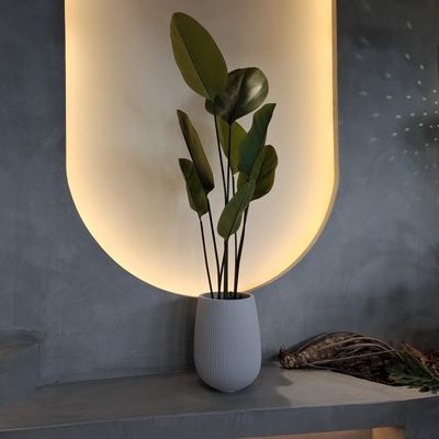 Plantas artificiales personalizadas grandes y altas de 120 cm en varios tamaños fáciles de limpiar