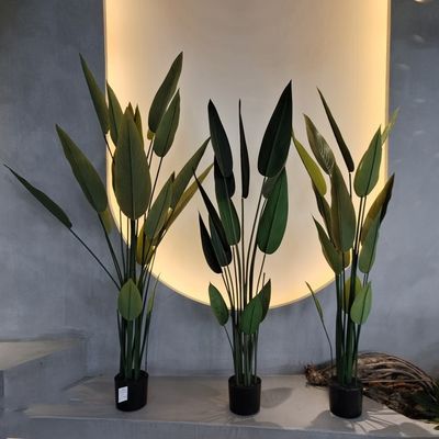 Árbol de Schefflera artificial resistente a los rayos UV para decoración interior y exterior