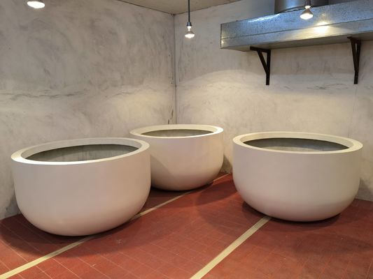 Macetas de cerámica o fibra de vidrio personalizadas para decoración interior y exterior