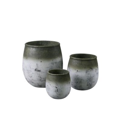 Modernas macetas de plantación de GRC hechas a mano para decoración interior y exterior