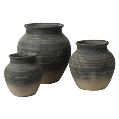 Potes de piedra resistentes a la helada para decoración interior y exterior