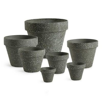 Plantas de cerámica redonda resistentes a la helada perfectas para jardines interiores y exteriores