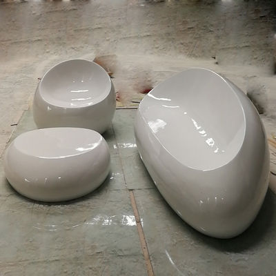 Muebles de fibra de vidrio de FRP Charis de mesa para la decoración del hogar