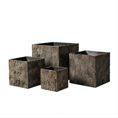 Característico artístico GRC Planter Pots Resistente a la helada para la decoración