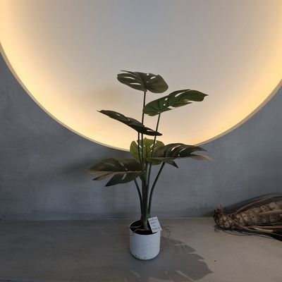 70cm Árbol Monstera Artificial Plantas artificiales para el interior / exterior
