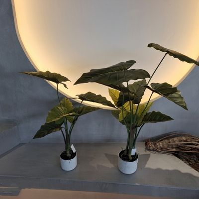 Plantas artificiales de plástico hipoalergénico resistente a los rayos UV realista 70-95CM