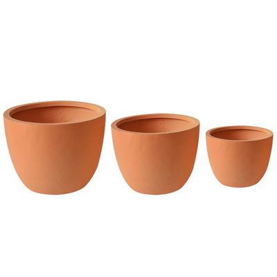 Versatilidad Potes de fibra de cemento para los plantadores de flores Potes resistentes a la helada