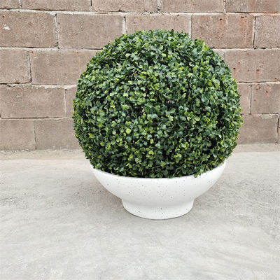 Forma de la taza Fibra de arcilla de la maceta de flores de tamaño pequeño Taza de la caja de la plantación para el jardín interior exterior