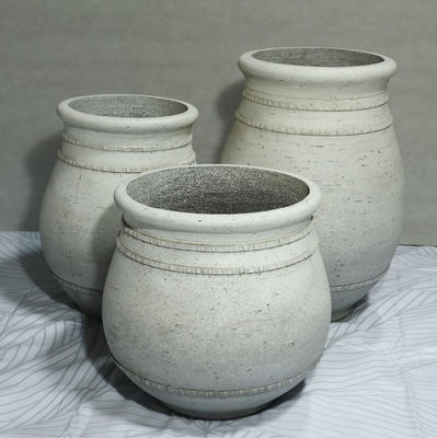 Cemento GRC Planter Pots Estilo Antiguos Características resistentes a las heladas Adecuadas para uso al aire libre Durables