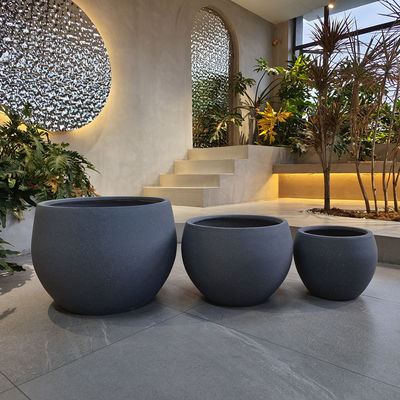 Planta de superficie lisa de fibra de arcilla para negocios opciones duraderas y elegantes