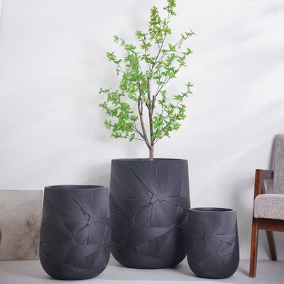 Conjunto de diseño europeo duradero para decoración de plantas verdes